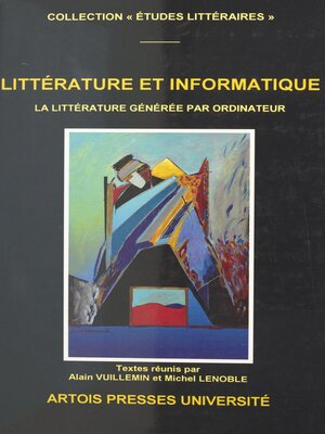 cover image of Littérature et informatique